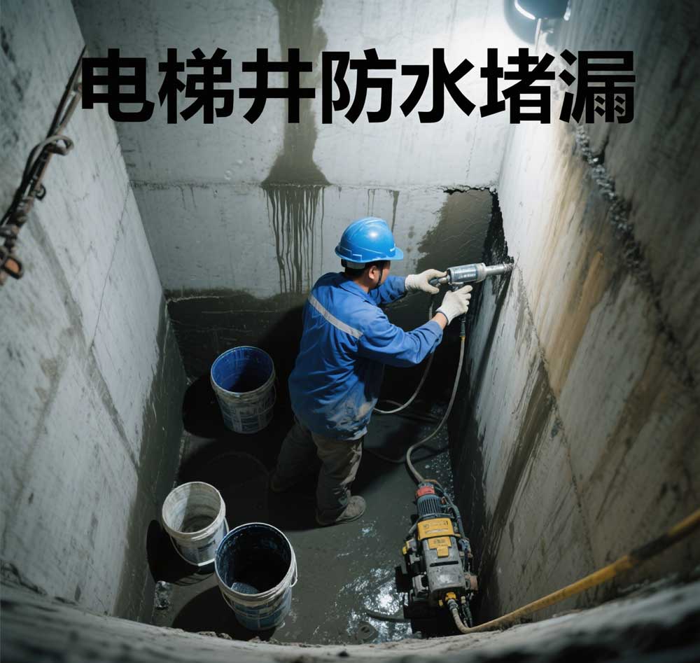 电梯井防水堵漏，拱墅区专业电梯井漏水维修公司